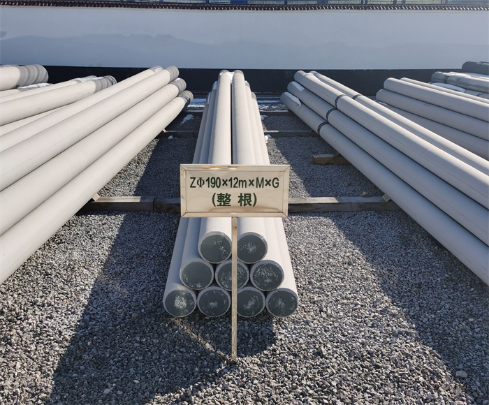 延津190×12米钢筋混凝土水泥电线杆